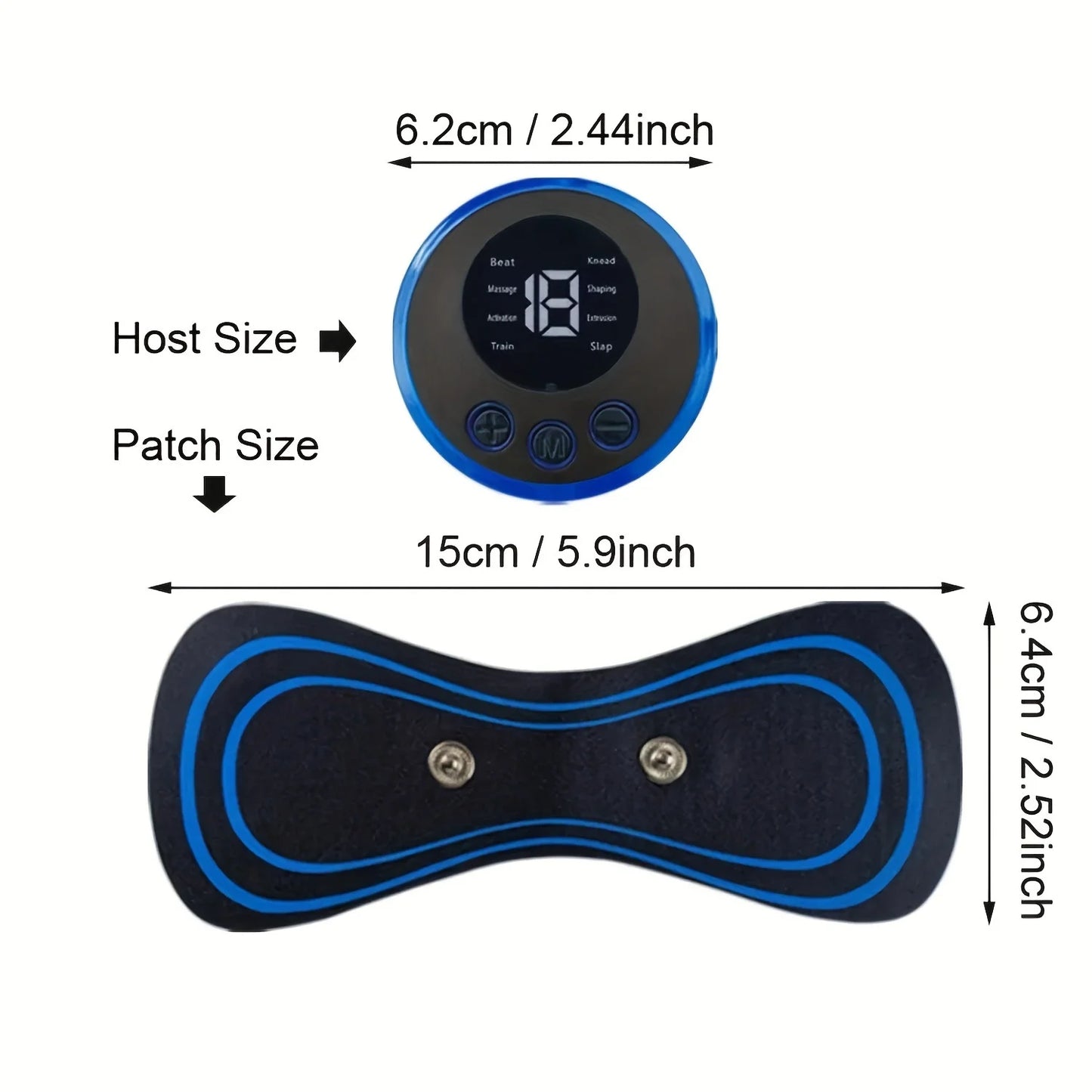 Journey Joy™ Mini EMS Neck & Back Massager