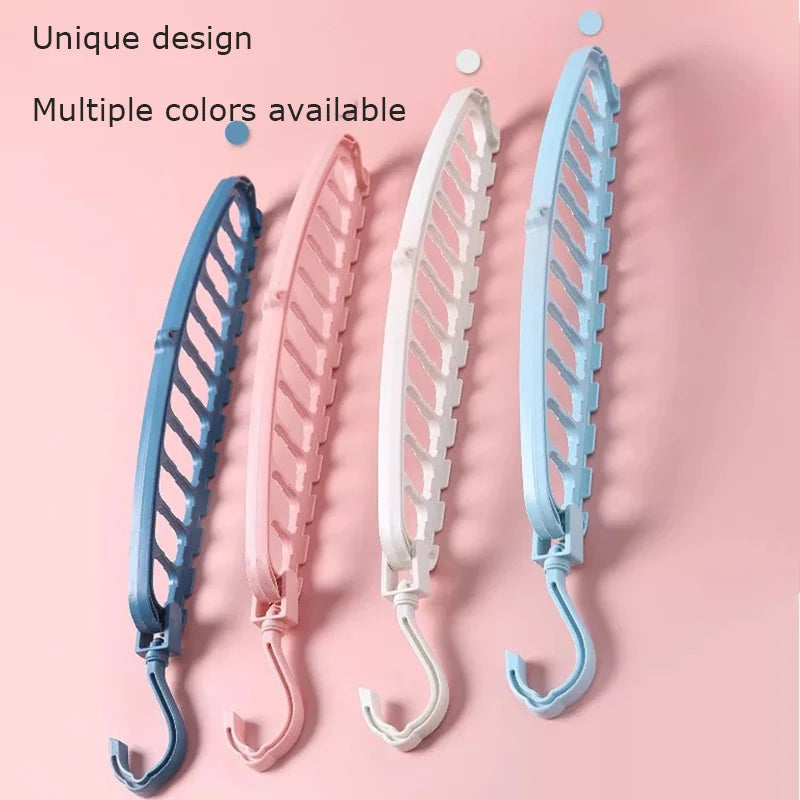 Journey Joy™ Multi-Use Folding Clothes Hanger Rack