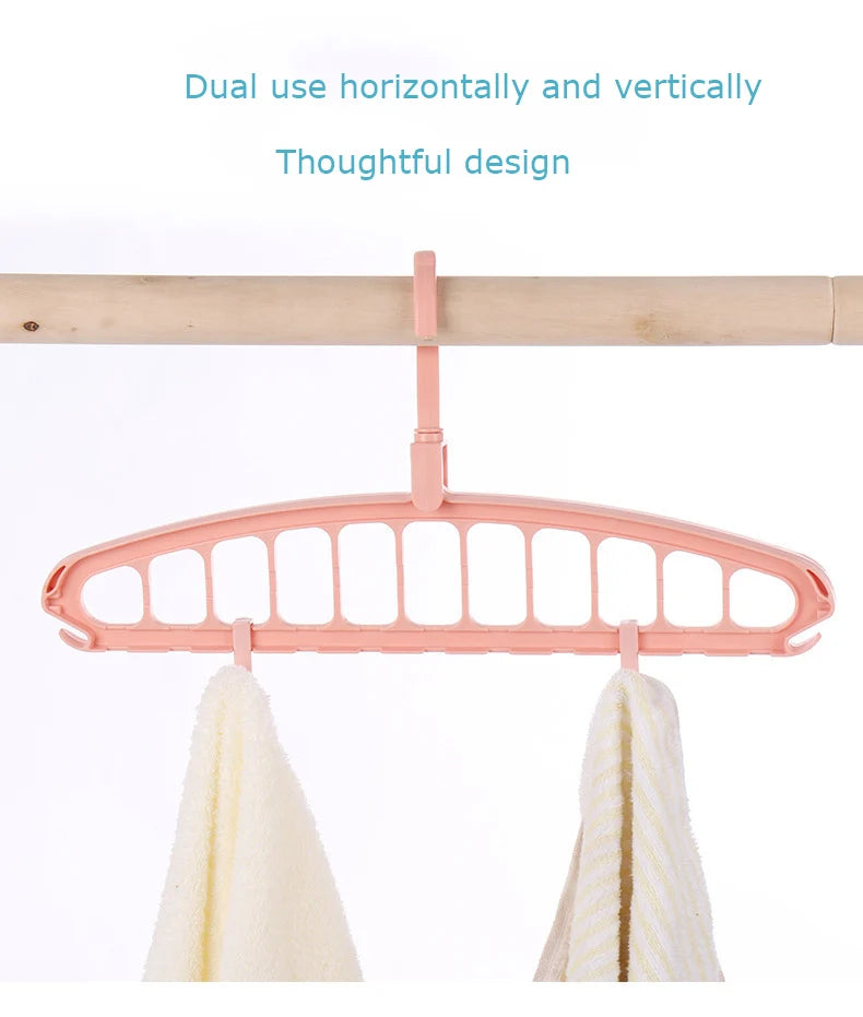 Journey Joy™ Multi-Use Folding Clothes Hanger Rack