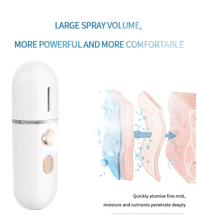 Journey Joy™ Mini Nano Facial Steamer