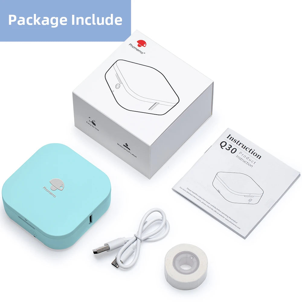 LabelMate™ Q30 Mini Label Printer