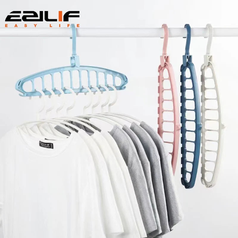 Journey Joy™ Multi-Use Folding Clothes Hanger Rack