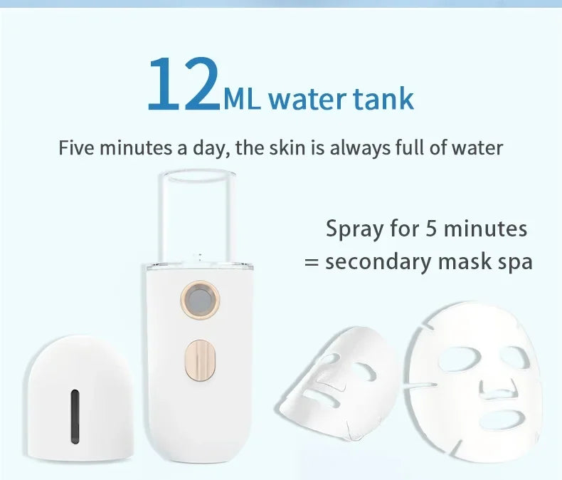 Journey Joy™ Mini Nano Facial Steamer