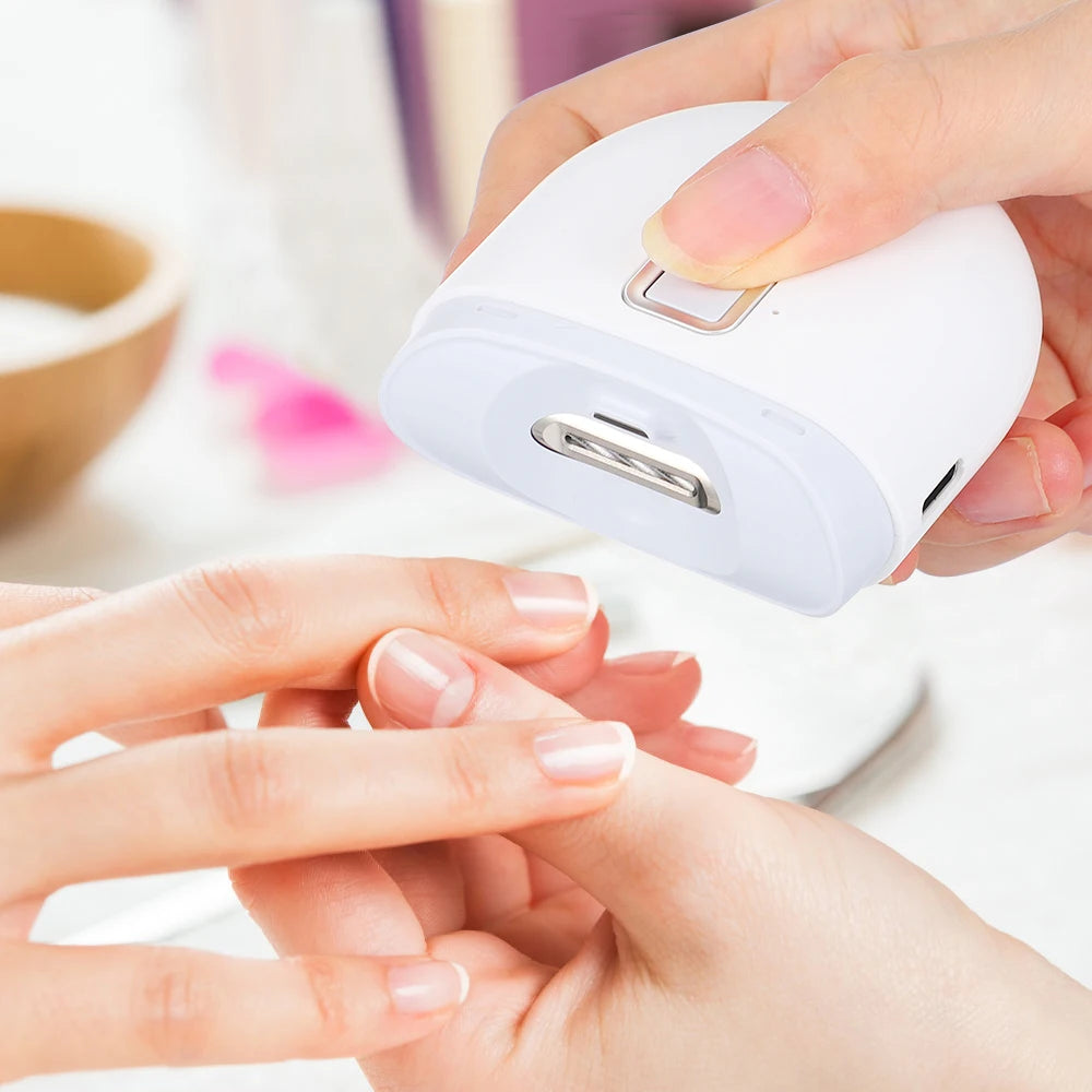 Automatic Electric Nail Clipper with LED