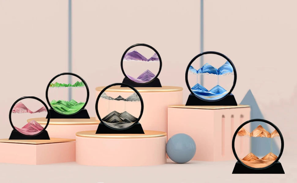 Journey Joy™ 3D Moving Sand Art Hourglass