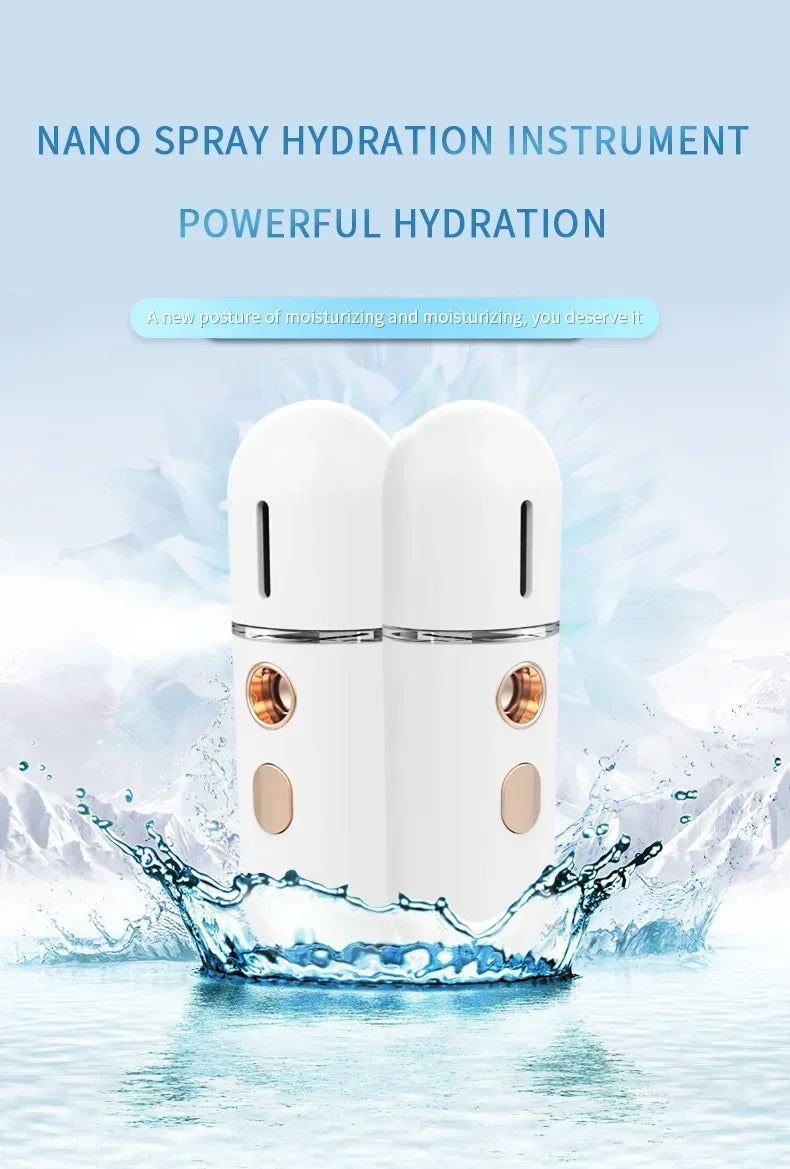 Journey Joy™ Mini Nano Facial Steamer