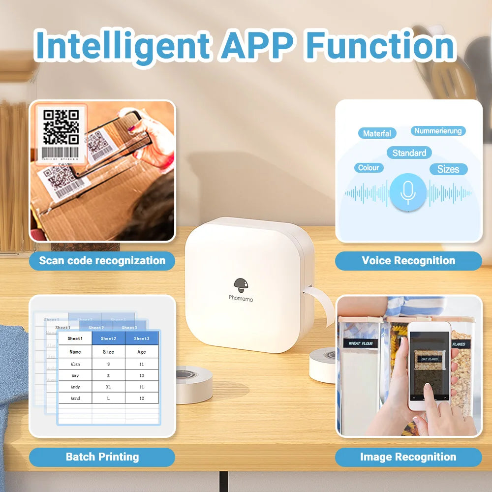 LabelMate™ Q30 Mini Label Printer