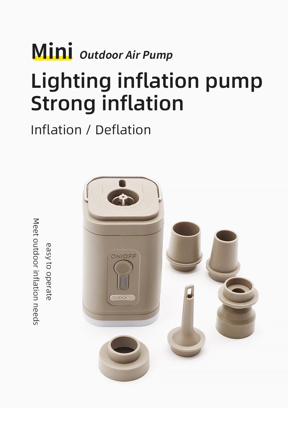 Journey Joy™ Portable Electric Air Pump