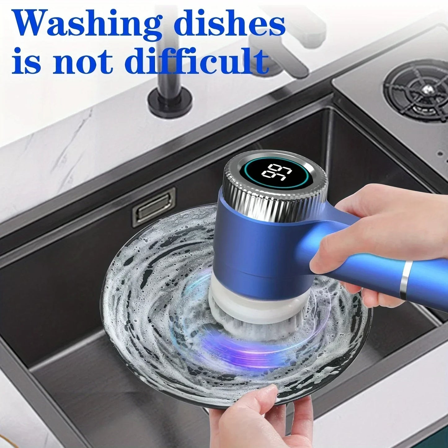 Journey Joy™ 5-in-1 Electric Cleaning Brush