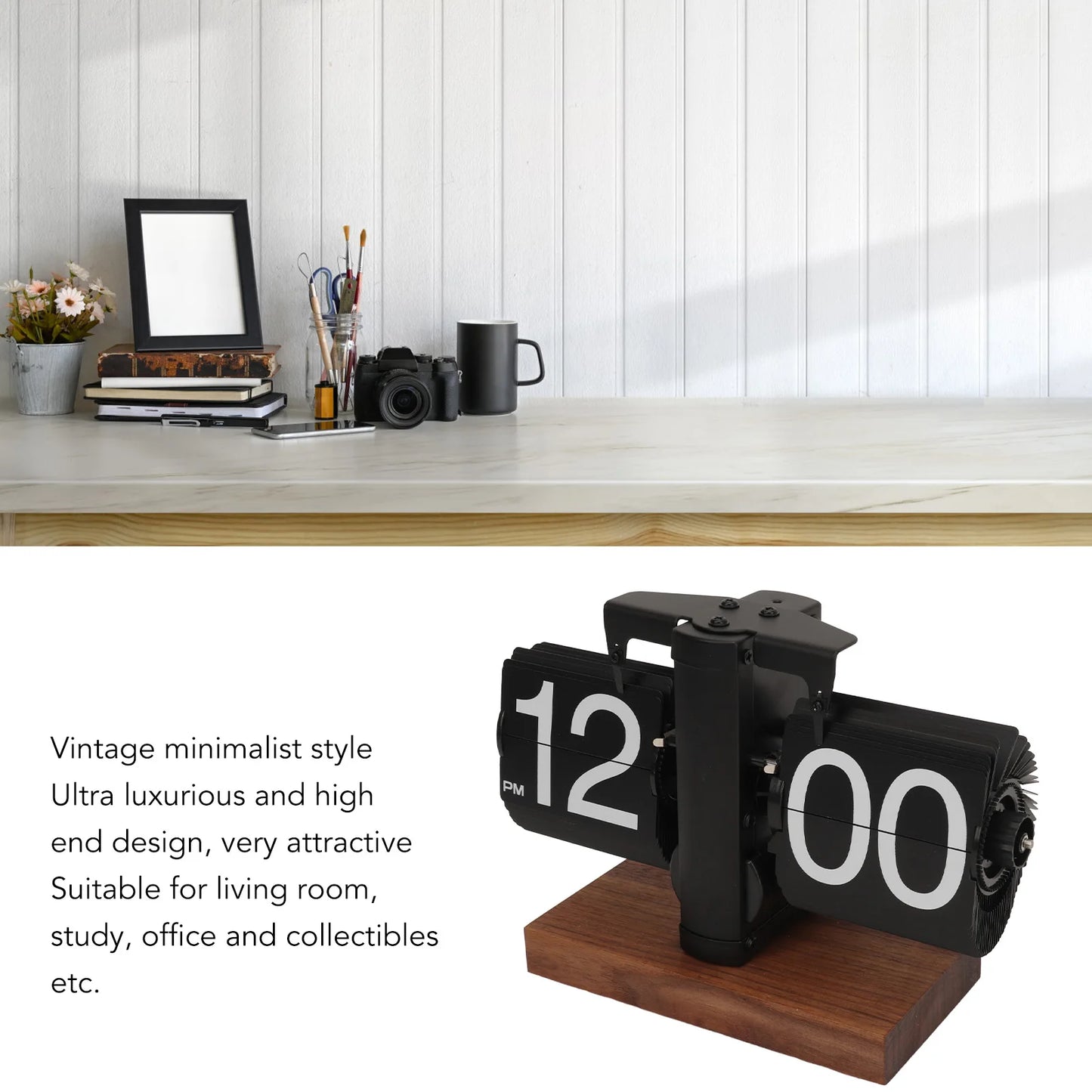FlipTime™ Retro Digital Clock