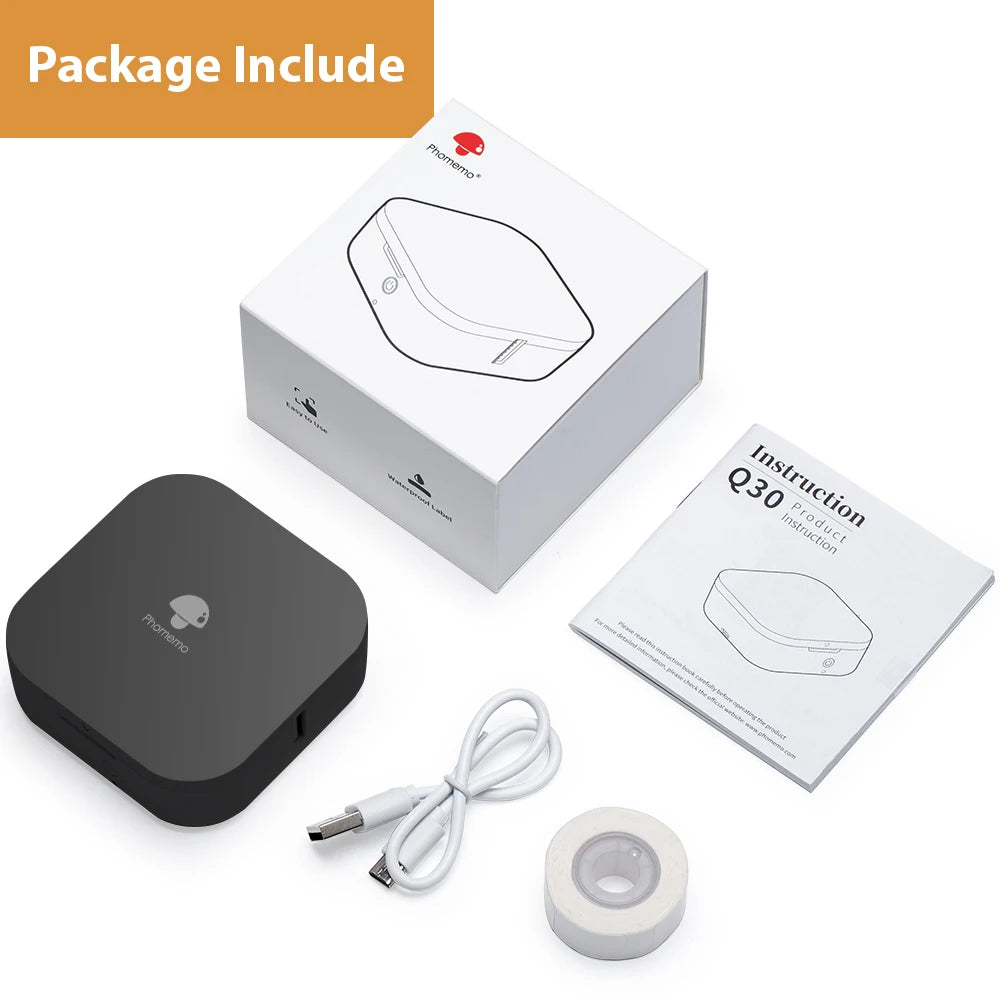 LabelMate™ Q30 Mini Label Printer