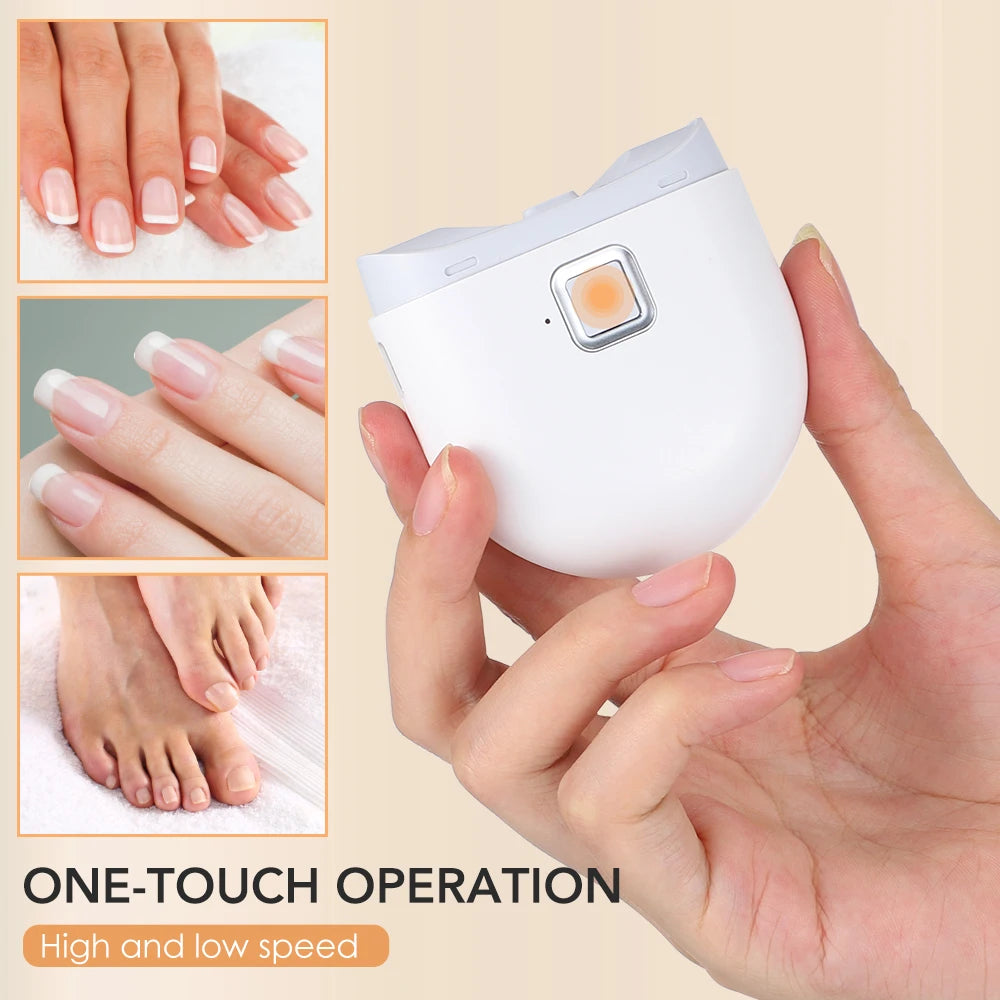 Automatic Electric Nail Clipper with LED