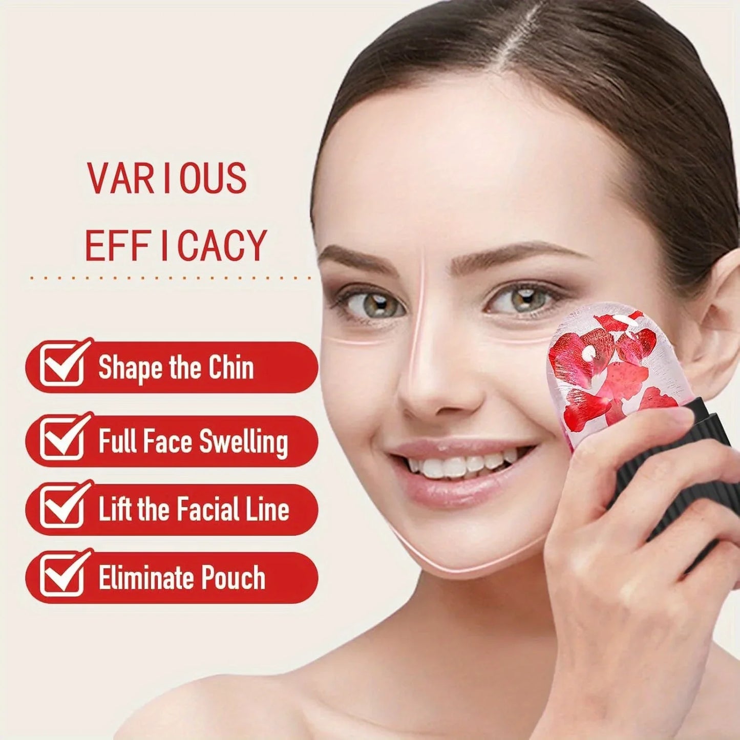 Journey Joy™ Silicone Ice Cube Face Roller