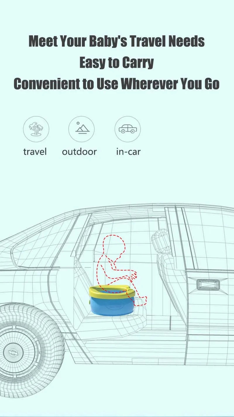 Journey Joy™ Portable Travel Baby Potty